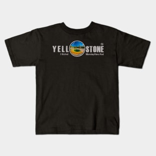 I Visited Morning Glory Pool, Yellowstone National Park Kids T-Shirt